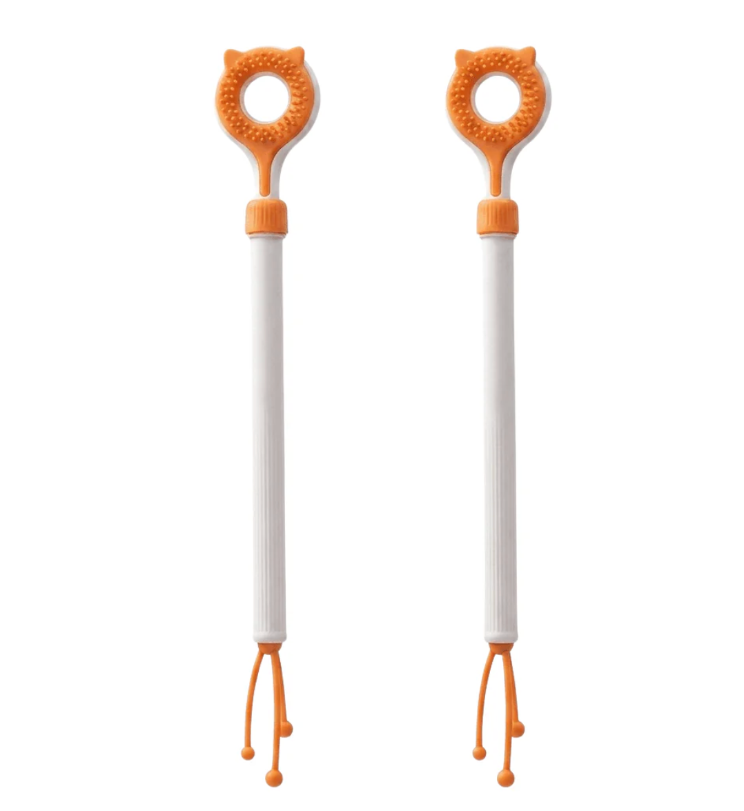 WhiskerWand Cat Grooming & Massage Wand with Extendable Handle - Image 11