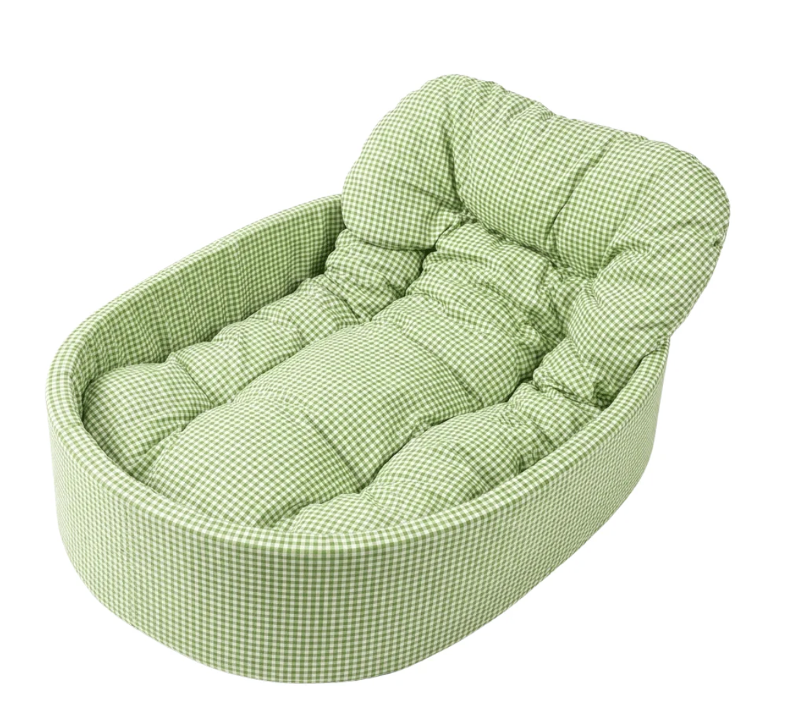 SnuggleNest Cosy Plush Pet Bed with Raised Sides - Image 8